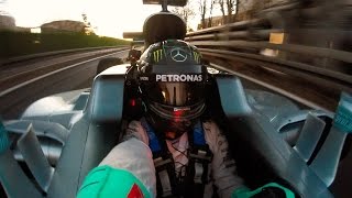 ONBOARD amp HIGH SPEED SELFIE  Nico Rosbergs last drive in W07 [upl. by Stefa706]