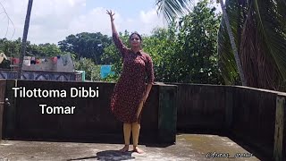 Tilottoma Dibbi Tomar।। Samadrita।। Dance Cover।।wewantjustice selfchoreo dance [upl. by Hotze]