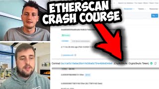 ETHERSCAN EXPLAINED  Ethereum Blockchain Explorer BEGINNER TUTORIAL [upl. by Darci]