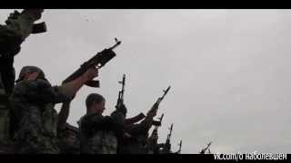 Donetsk SaurMogila 1943 Victory Remembered 07 Sept 2014 DPR [upl. by Aenat122]