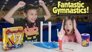 FANTASTIC GYMNASTICS CHALLENGE Loser Gets Bean Boozled [upl. by Westerfield]