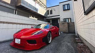 MOVING TO JAPAN Full House Tour w Ferrari Parking  SECRET Underground Car Meet [upl. by Bovill]