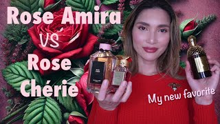 Guerlain Rose Amira and Rose Chérie Review  Rose Centifolia Extrait  Portrait of a Lady [upl. by Ajiak]