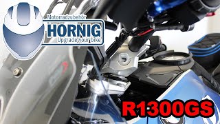 Lenkererhöhung mit Versatz für BMW R1300GS by HORNIG [upl. by Atirahc]