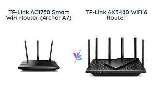 TPLink AC1750 vs AX5400  Which Router is Right for You [upl. by Pega]