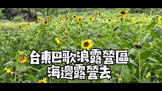 EP7｜台東 海邊 露營 巴歌浪藝術園區露營區｜ naturehike A搭天幕加小帳｜W164 Taiwan Camping [upl. by Holly189]