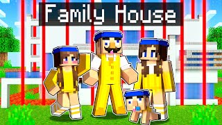 Jeffy vs Marvin SAFEST FAMILY House Battle in Minecraft [upl. by Ingraham]