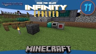 Minecraft Mods How to make sky stone with Steves Factory Manager in FTB Infinity Evolved  E11 [upl. by Henri]