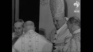 Coronation of Pope John XXIII 1958 [upl. by Llenram]