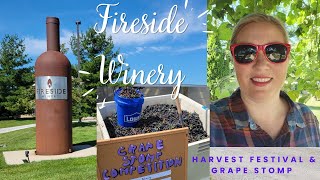 Fireside Winery Harvest Festival amp Grape Stomping Competition [upl. by Kuehnel]