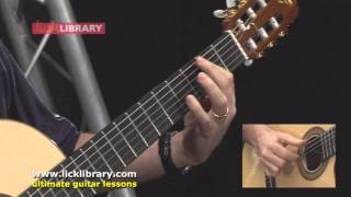 Bach Bourree in E Minor Guitar Performance With Danny Gill Licklibrary [upl. by Clayborne]