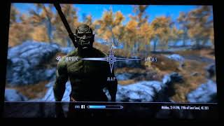 Skyrim Builds Malacath  Daedric Prince Build [upl. by Ahsoym913]