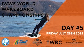 2022 IWWF World Wakeboard Championships  Day 5 [upl. by Knight129]