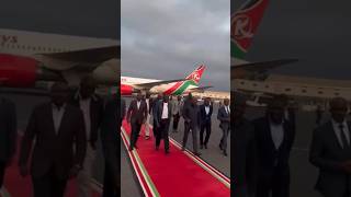 President William Ruto lands in Kenya after representing Africa in G7 amp Ukraine Peace Summit 2024 [upl. by Weingartner673]