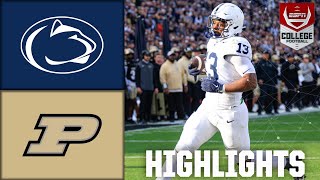 Penn State Nittany Lions vs Purdue Boilermakers  Full Game Highlights  ESPN College Football [upl. by Lime333]