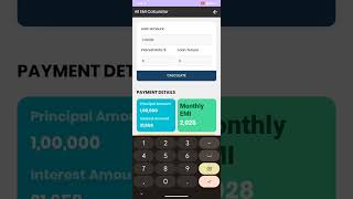 EMI Finace Calculator  emi calculator  Car Loan  Bike Loan  Home Loan  Gold Loan  Gst  Tax [upl. by Nielson737]