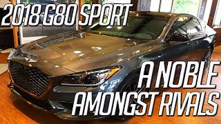 2018 Genesis G80 Sport [upl. by Anirbak812]