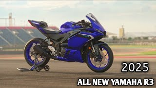 finally launch 2025 Yamaha r3 big update futuristic update [upl. by Madge489]