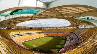 Arena da Amazônia conheça os detalhes do estádio de Manaus [upl. by Ainot]