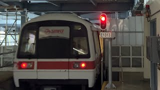 4K60 Siemens C651 201202 COMPETING to be the LAST Siemens train to serve CGL Changi Branch Line [upl. by Eirojram424]