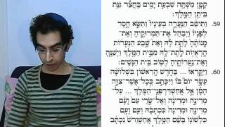 Learn Megilat Esther  Exercise 6  לימוד מגילת אסתר  תרגיל ו [upl. by Philemol]