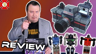 TRANSFORMERS “Reissue” G1 Reflector KnockOff Review [upl. by Enneire]