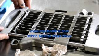 MPBS MD750 Meat Dicer Grid Set Demo 323 268 8514 [upl. by Enirol]