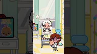 The evil doctor took the child and ran away😰 However💞tocaboca tocalife tocalifeworld shorts [upl. by Eissel646]