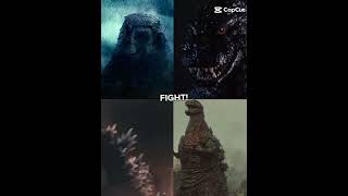 Legendary Godzilla vs Heisei Godzilla vs Final Wars Godzilla vs Shin Godzilla [upl. by Yetti]