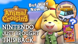 Nintendo Just Brought THIS Back For Animal Crossing… [upl. by Nealey]