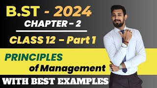 Principle of Management  Class 12  Chapter 2  Part 1  Business Studies [upl. by Brandy727]