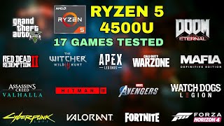 Ryzen 5 4500U Vega 6 Gaming Test  2021 [upl. by Rehotsirhc153]