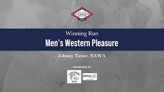 2024 ASCHSA Mens Western Pleasure Winning Run [upl. by Obola158]