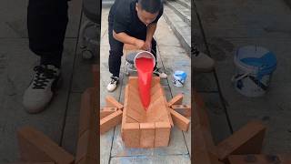 Part 180 poxidan water proof no leaking cement youtubeshorts noleakagecement viralvideo [upl. by Yeaton]