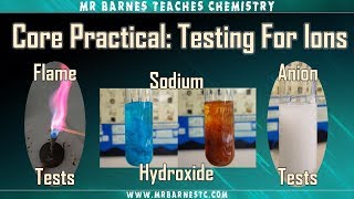 GCSE 19 Separate Chemistry 9 Core Practical Testing for Ions [upl. by Keefe]