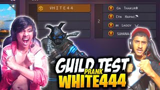 White444 Guild Test Prank on streamer⚡ what happen next  Laka Gamer [upl. by Kronick]