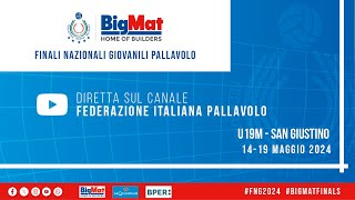 🔴BIGMAT FINALI NAZIONALI GIOVANILI U19M n°gara 58  VERO VOLLEY ASSIPLAN vs DIAVOLI POWERVOLLEY [upl. by Yrok]