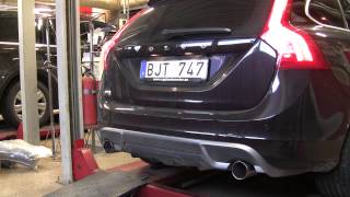 2011  2013 Volvo S60 T6 AWD CatBack Performance Exhaust Upgrade Ferrita ViVA Performance [upl. by Antonella]