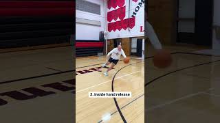 4 simple moves for wing players basketball basketballtraining [upl. by Ayit622]