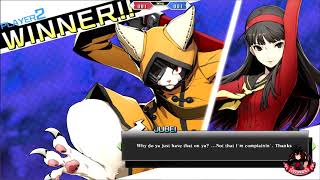 BlazBlue Cross Tag Battle  Jubeis Special Interactions as of DLC 23 [upl. by Feriga]