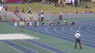 桐生 祥秀、出るか9秒台！【男子100m決勝】2013 インターハイ近畿予選 [upl. by Oswin]