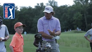 Best of  Phil Mickelson fan interactions [upl. by Auahsoj]