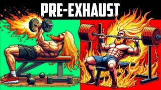 PREEXHAUST WORKOUT TUTORIAL  What Is Gym quotPreExhaustquot And How To Perform It [upl. by Ahselrak]