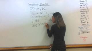 CONJUNCTIVE ADVERBS PART 2 [upl. by Imim461]