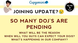 Capgemini Joining update for freshers in 2024   Capgemini joinings pending  Must watch video [upl. by Noyar646]