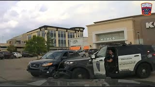 Dash Cam Glendale Police Chase of Felony Retail Theft Suspects [upl. by Adav264]