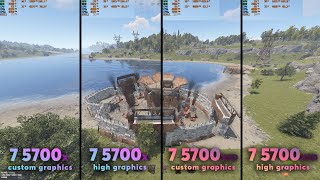 Ryzen 7 5700X3D vs 7 5700X в RUSTRTX 3070  32GB RAM  render vegas 21 [upl. by Ettelrac239]