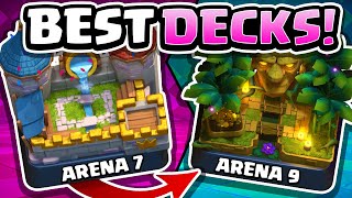 BEST DECKS for Arena 79 in Clash Royale 2021 [upl. by Alphonsine]