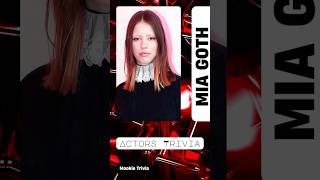 Mia Goth Trivia miagoth X pearl maxxxine screamqueen screamqueens trivia triviatime quiz [upl. by Seko153]