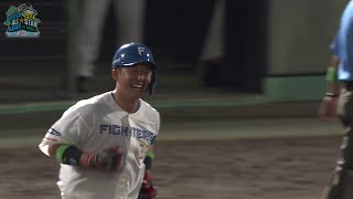 7回裏、打った瞬間！進藤勇也（日本ハム）がレフトスタンドに豪快なホームラン！ プロ野球フレッシュオールスターゲーム2024 [upl. by Shanan143]